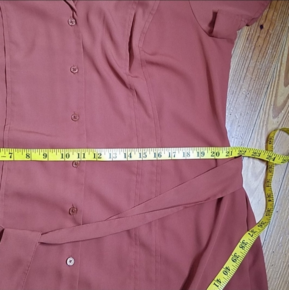 Dana Buchman Retro Button Down Midi Dress - Picture 6 of 8